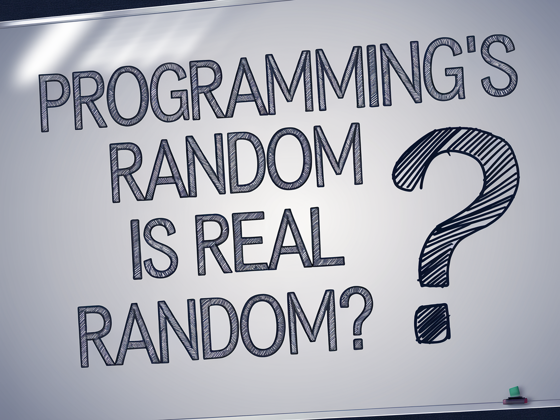 랜덤의 비밀: 진짜 무작위일까?